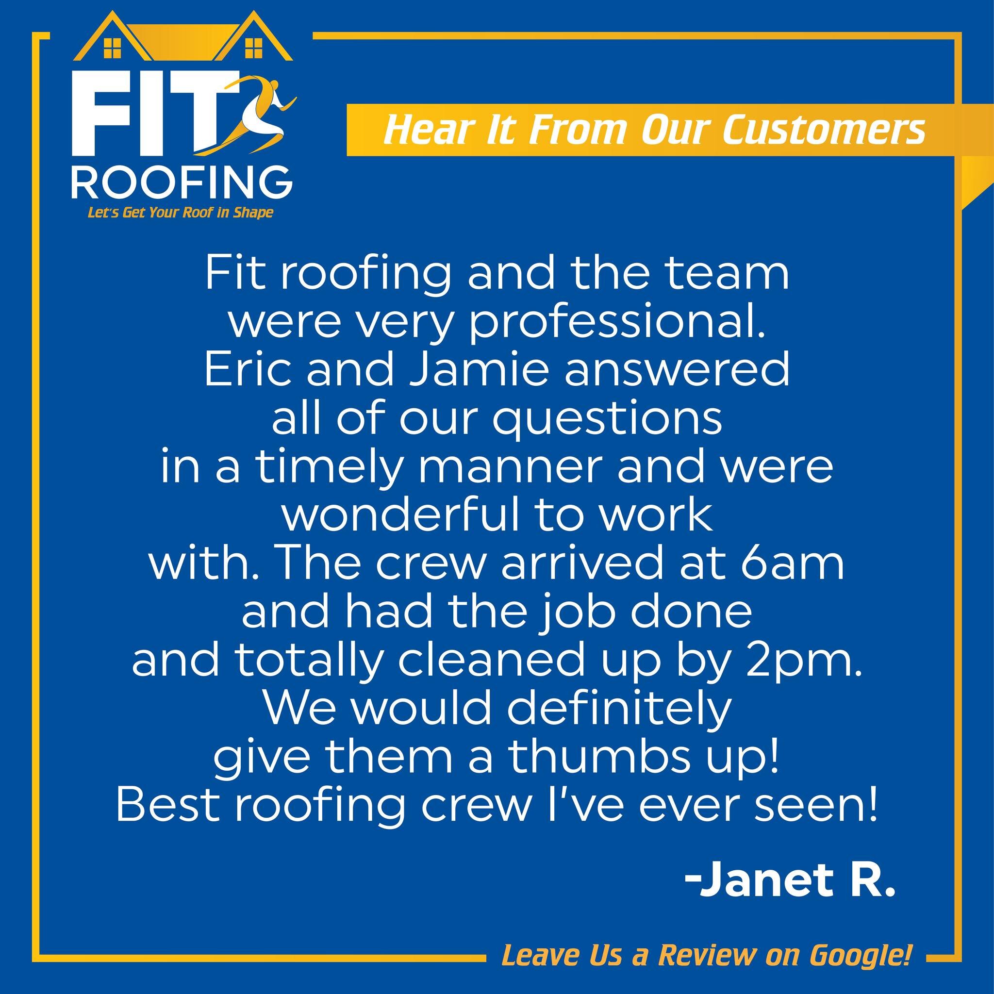 Fit Roofing Instagram Review